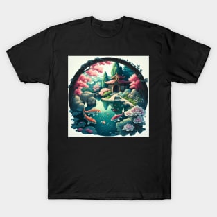 Gorgeous Koi Pond T-Shirt